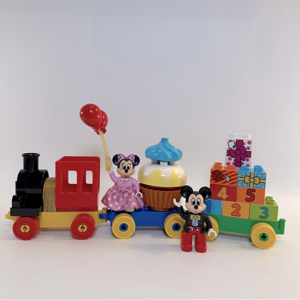 Lego Duplo Mickey Minnie Disney Birthday Train Near Complete